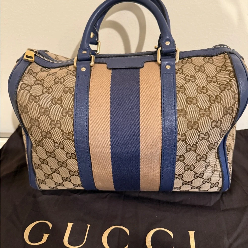 💫👜 Authentic Gucci Boston Bag - Picture 3 of 16
